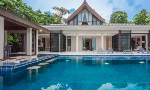 Потрясающая вилла премиум класса с 4 спальнями и с видом на море в проекте Зе Кейп Резиденсес, на пляже Мыс Яму