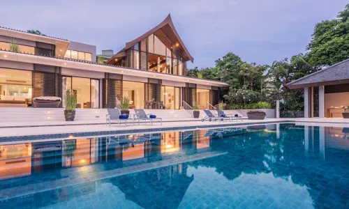 Удобная вилла с 5 спальнями и с видом на море в проекте Зе Кейп Резиденсес, на пляже Мыс Яму