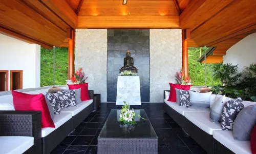 Сногсшибательная вилла премиум класса с 5 спальнями и с видом на море в проекте Баан Тай Сурин Хилл, на пляже Сурин