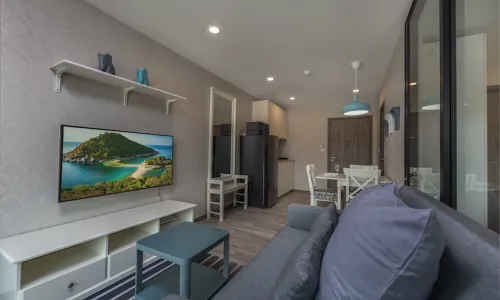 Роскошные апартаменты студия и с видом на бассейн в проекте Зе Тайтл Резиденс Наянг, на пляже Найянг