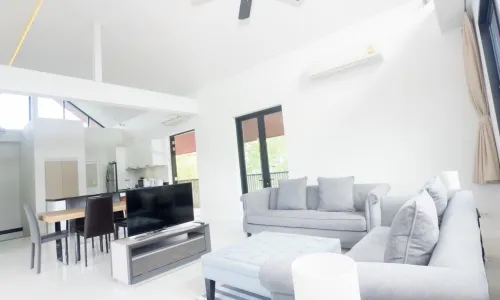 Сказочная вилла с 3 спальнями и с видом на бассейн в проекте Пхурисала, на пляже Бангтао/Лагуна