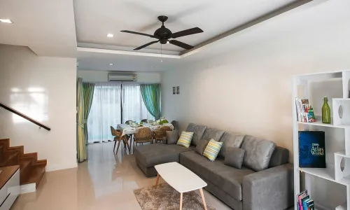 Великолепная вилла с 2 спальнями и с видом на сад в проекте Лагуна Парк, на пляже Бангтао/Лагуна