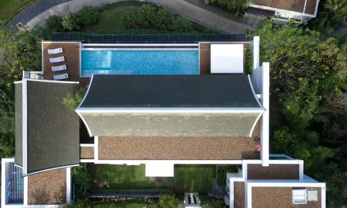 Прекрасная вилла премиум класса с 5 спальнями и с видом на море в проекте Малайвана, на пляже Найтон