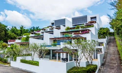 Роскошные апартаменты с 2 спальнями и с видом на сад в проекте Лотус Гарденс, на пляже Бангтао/Лагуна