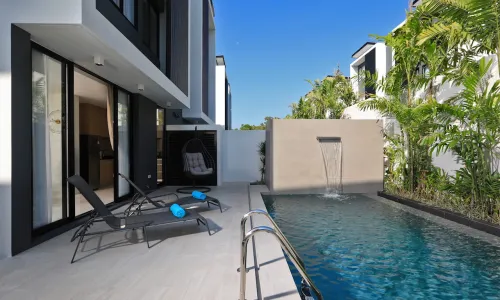 Потрясающая вилла с 3 спальнями и с видом на бассейн в проекте Лагуна Парк 2, на пляже Бангтао/Лагуна