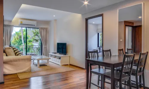 Потрясающие апартаменты с 2 спальнями, на пляже Найхарн