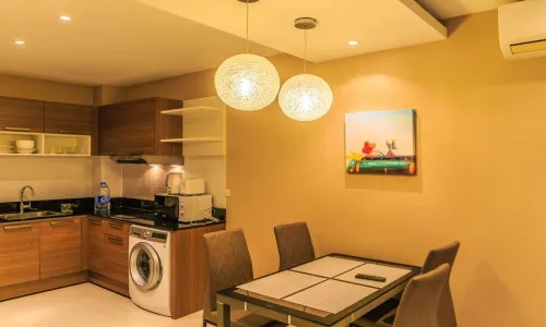 Шикарные апартаменты с 2 спальнями, на пляже Найхарн