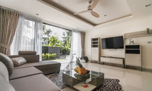 Шикарная вилла с 3 спальнями и с видом на город в проекте Лагуна Парк, на пляже Бангтао/Лагуна