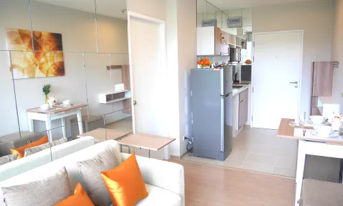 Превосходные апартаменты с 1 спальней и с видом на город в проекте Зескейп 1 Кондоминиум, на пляже Бангтао/Лагуна