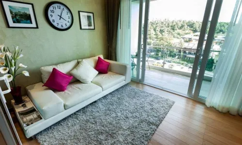 Прекрасные апартаменты с 1 спальней и с видом на море в проекте Си энд Cкай, на пляже Карон