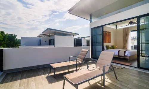 Шикарный таунхаус с 3 спальнями и с видом на сад в проекте Лагуна Парк, на пляже Бангтао/Лагуна