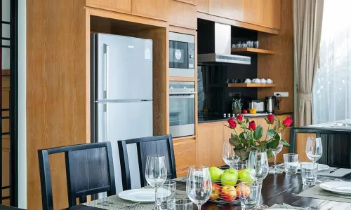 Шикарная вилла с 2 спальнями и с видом на бассейн в проекте Модерн Зен, на пляже Найхарн