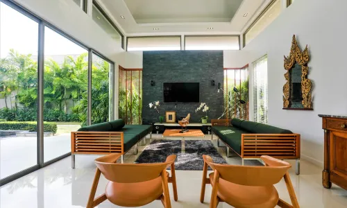 Сказочная вилла с 3 спальнями и с видом на бассейн в проекте Даймонд Три Вилла, на пляже Бангтао/Лагуна (+ Видео обзор)