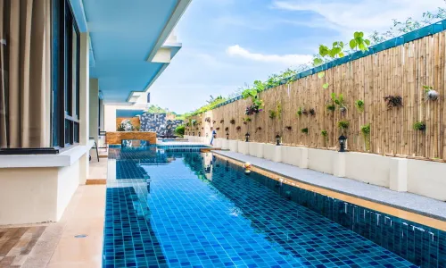 Сногсшибательные апартаменты с 1 спальней и с видом на бассейн в проекте Лаго, на пляже Найхарн