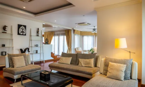 Восхитительная вилла с 4 спальнями и с видом на бассейн, на пляже Май  Кхао