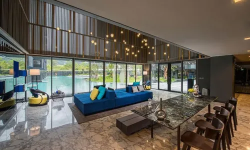 Комфортабельные апартаменты с 1 спальней и с видом на город в проекте Зе Дек, на пляже Патонг 