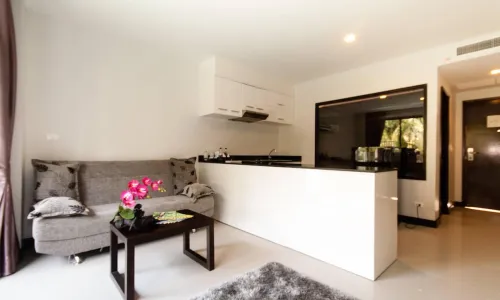 Восхитительные апартаменты с 2 спальнями и с видом на сад в проекте Зе Крис, на пляже Сурин