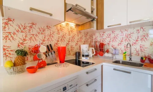 Роскошные апартаменты с 1 спальней и с видом на бассейн в проекте Карон Чик, на пляже Карон