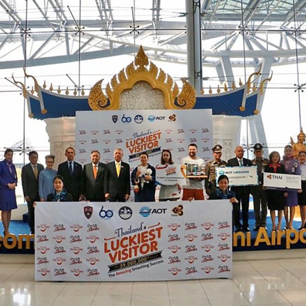 Россиянка стала 39-миллионным туристом в Таиланде