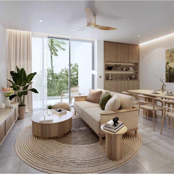 3-Bedroom Apartments, with garden view, on Layan beach - photo 2